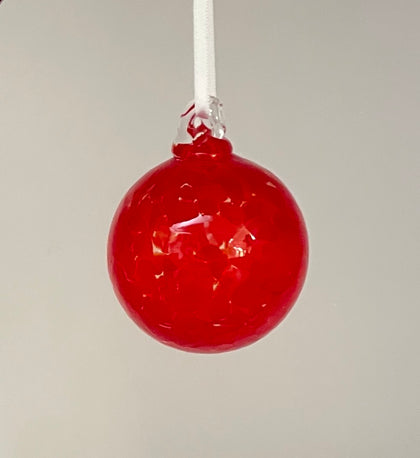 Mini red ornament