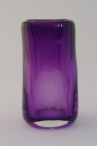 Small Purple Square Vase