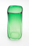 Medium Emerald Green Square Vase