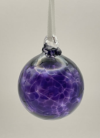 Mini purple ornament