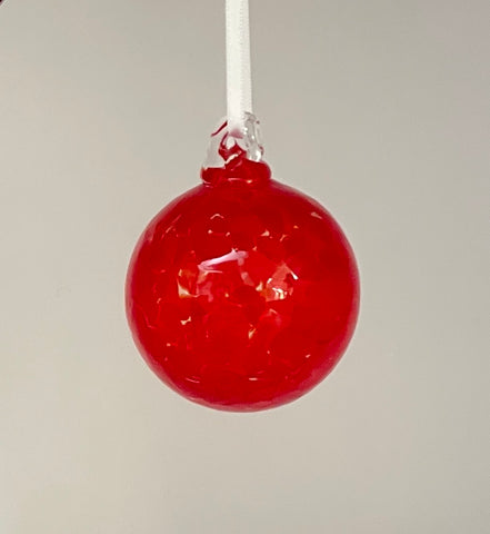 Mini red ornament