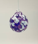 Mini Purple and White ornament