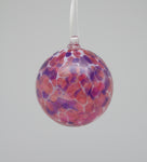 Pink, purple and white Large Ornament