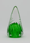 Glass Christmas Tree Paperweight 7