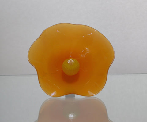 Mini Opaque Orange Flower