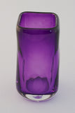 Small Purple Square Vase