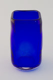 Small Cobalt Square Vase