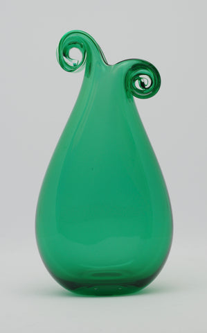 Mini Emerald Curly Vase 4