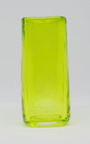Small Lime Square Vase