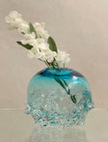 Light Blue Spikey Vase