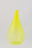 Large Yellow Drop Vase