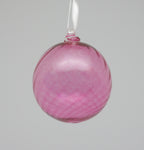 Large Pink Swirl Ornament